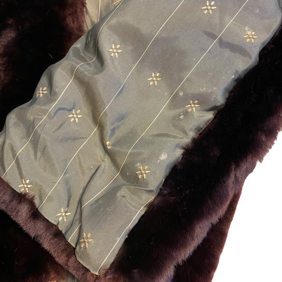 Vintage Fur Mouton Lamb KerryBrooke Sears Roebuck Jacket - Picture 4 of 8